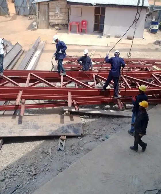 Fabrication-of-steelworks-for-Grail-movement-hall-of-worship-in-Jahi-District-Abuja